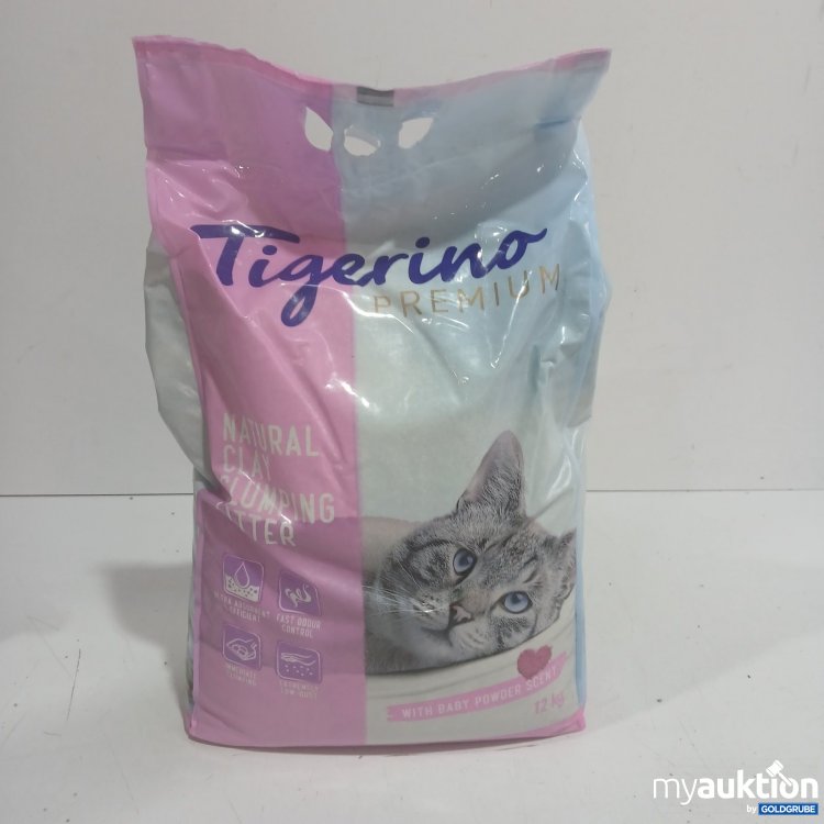 Artikel Nr. 465010: Tigerino Premium Katzenstreu Natural Clay 12 kg