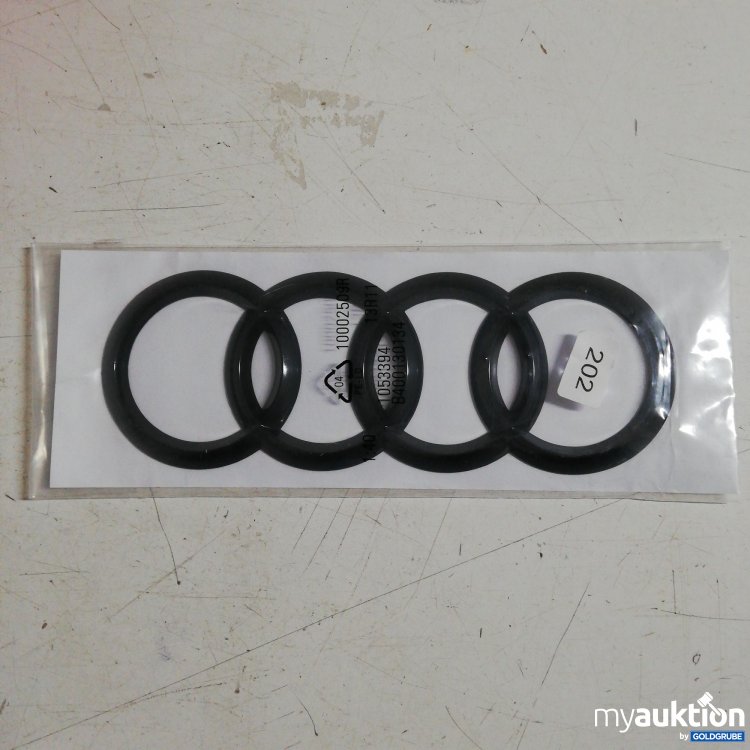 Artikel Nr. 721010: Audi Ringe Glanz schwarz 