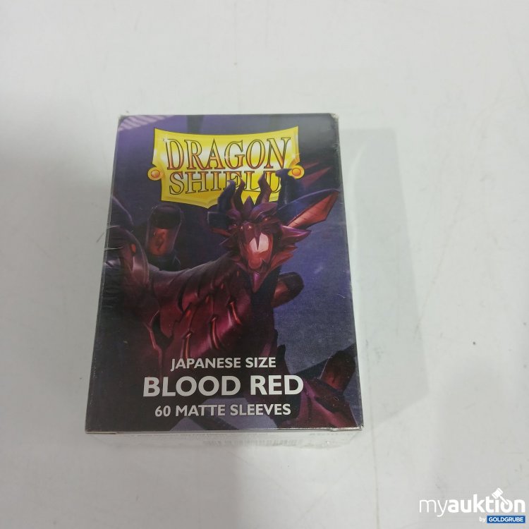 Artikel Nr. 808010: Dragon shield Japanes size Blood Red 60 sleeves