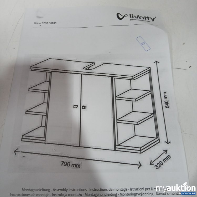 Artikel Nr. 956010: Livinty Möbel 3755/3759