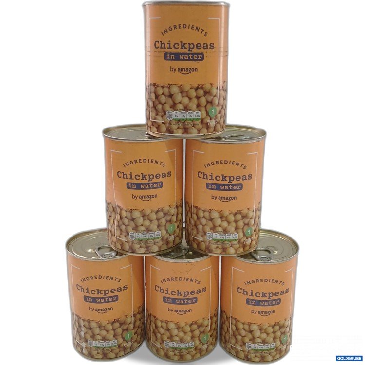 Artikel Nr. 959010: AMAZON Ingredients Chickpeas in Water 6x400g