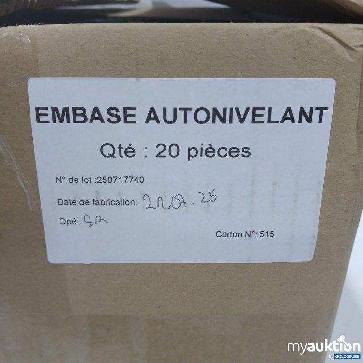 Artikel Nr. 962010: EMBASE AUTONIVELANT 20 pièces