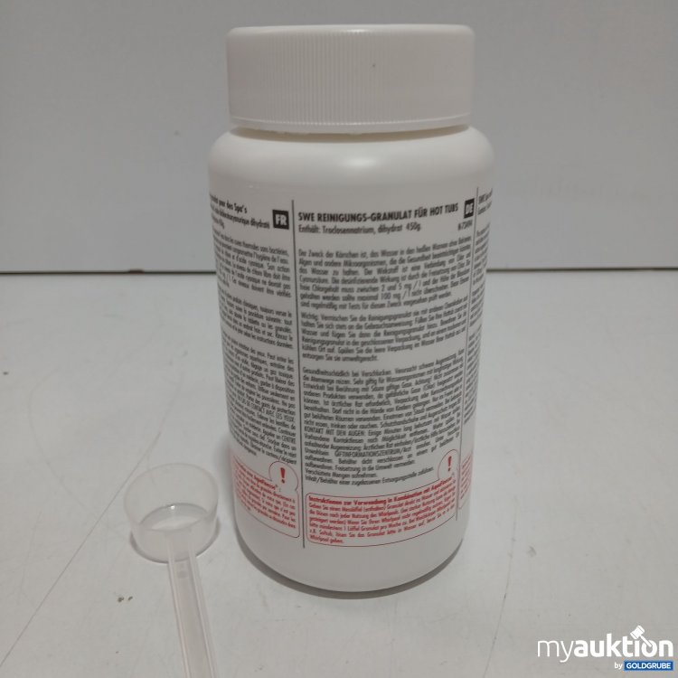 Artikel Nr. 963010: SWE Reinigungs-Granulat für Hot Tubs 450g