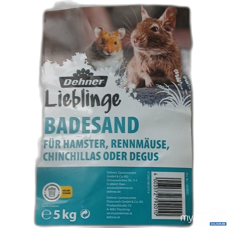 Artikel Nr. 981010 Artikel Nr. 981010: Lieblinge Badesand 5Kg
