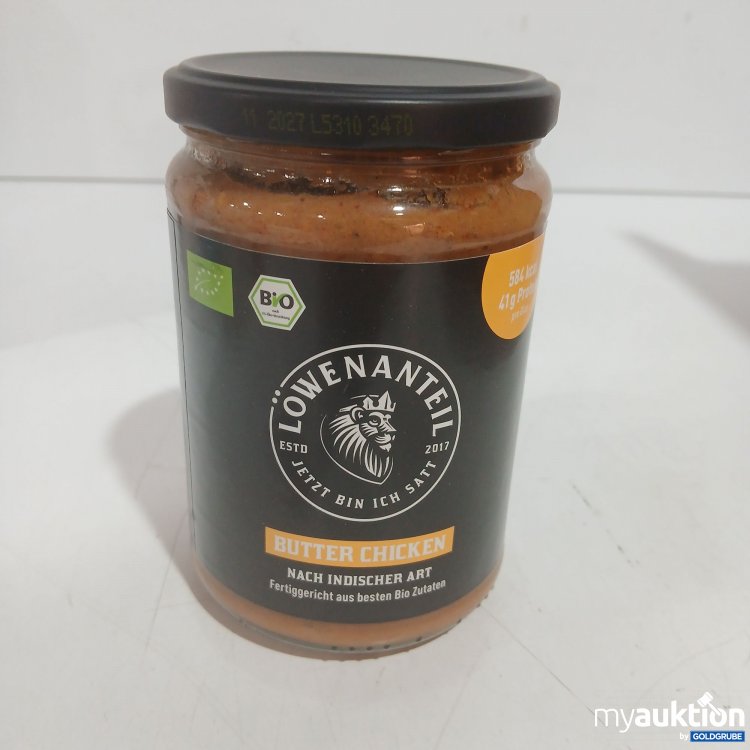 Artikel Nr. 993010 Artikel Nr. 993010: Löwenanteil Butter Chicken nach Indischer Art 570g