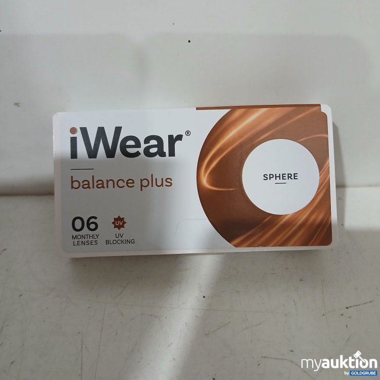 Artikel Nr. 997010 Artikel Nr. 997010: iWearBalance plus 06 Monthly Lenses -4-75