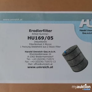 Auktion HU Erodierfilter HU169/05 2 Stück 