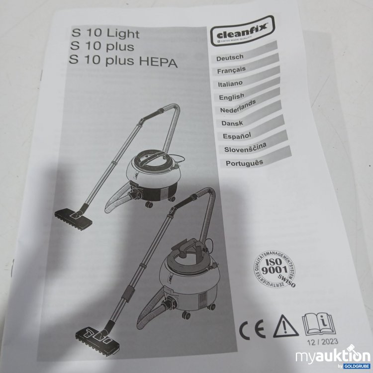 Artikel Nr. 442011: Cleanfix Staubsauger 022.010.1VDE HB 