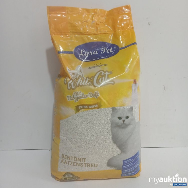 Artikel Nr. 465011 Artikel Nr. 465011: Lyra Pet White Cat Bentonit Katzenstreu 15L