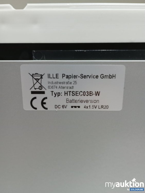 Artikel Nr. 527011 Artikel Nr. 527011: Ille Papier-Spendersystem HTSEC03B-W