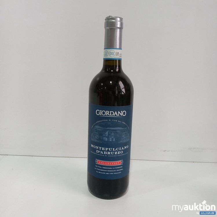 Artikel Nr. 821011 Artikel Nr. 821011: Giordano Montepulciano D'Abruzzo 75cl