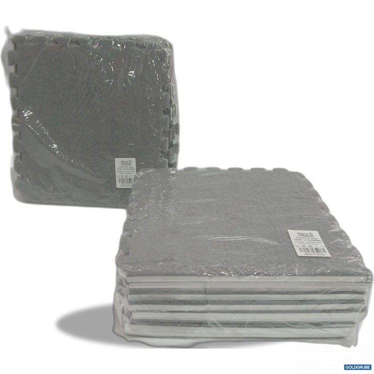 Artikel Nr. 883011: Home&Marker Flufftile Gray 10 Stück ca.30x30cm