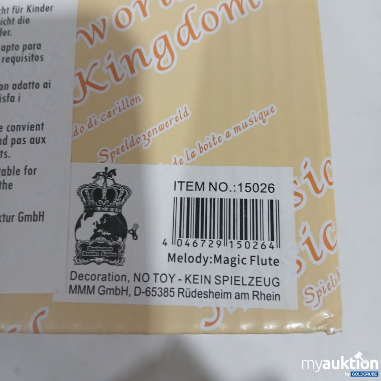 Artikel Nr. 888011 Artikel Nr. 888011: Music Box Melody Magic Flute