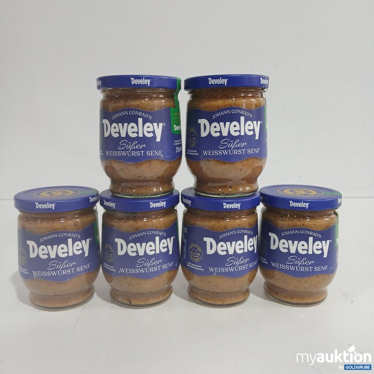 Artikel Nr. 906011: Develey Süßer Weißwurst Senf je 250ml