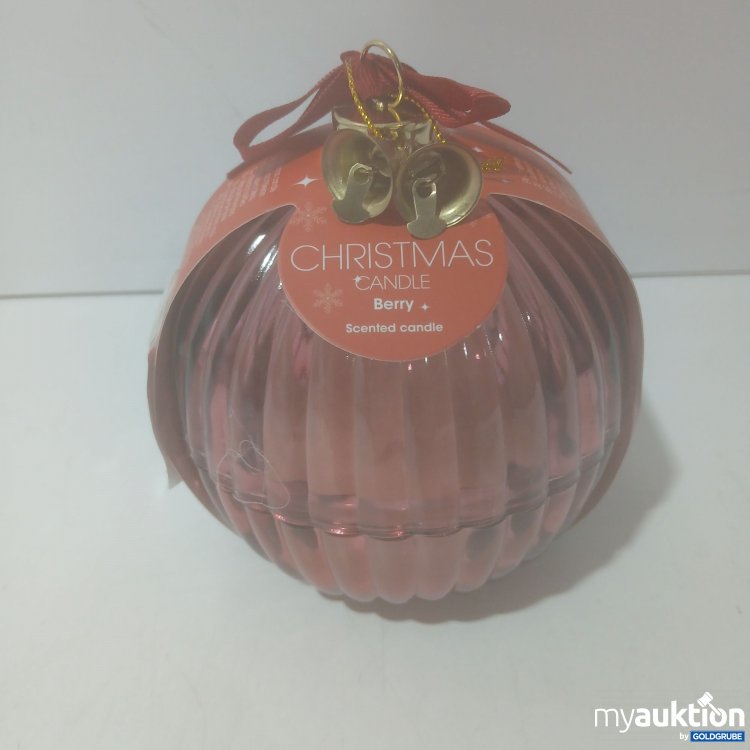 Artikel Nr. 912011 Artikel Nr. 912011: Chriatmas Candle Berry 150g rot