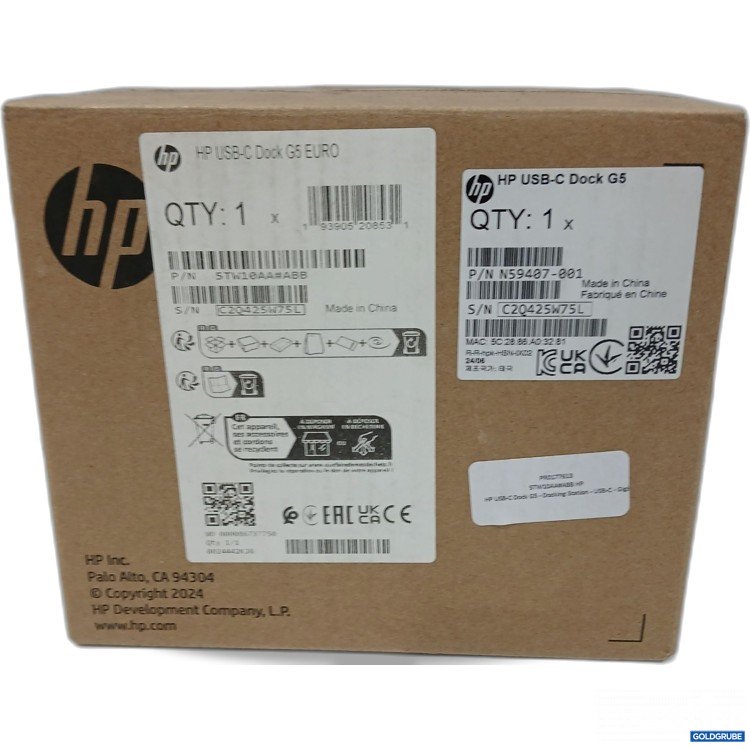 Artikel Nr. 915011: HP USB-C Dock G5