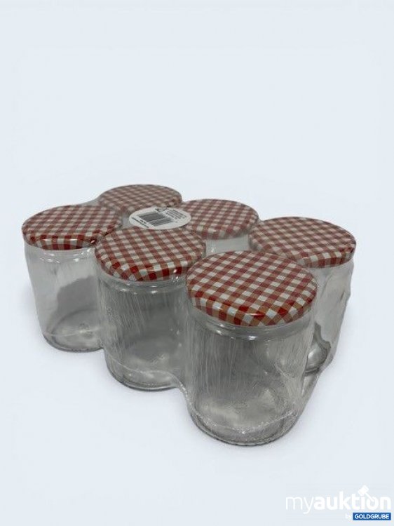Artikel Nr. 925011: Einmachgläser 6er Pack 540ml