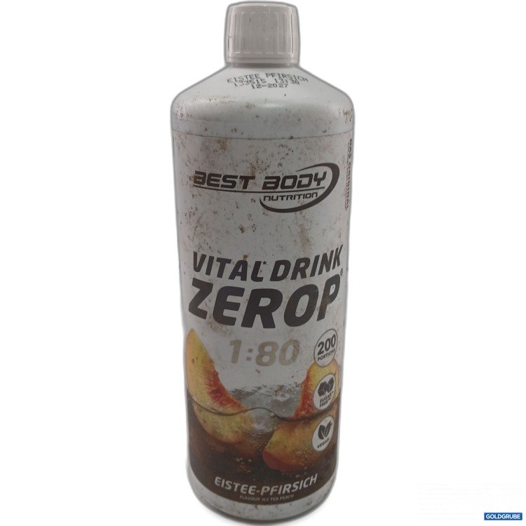 Artikel Nr. 959011: Best Body Vital Drink Zerop 1:80 Eistee Pfirsich 1000ml