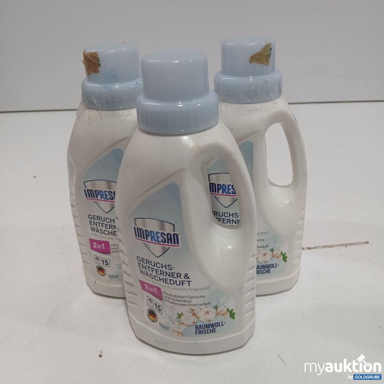 Artikel Nr. 963011: Impresan Geruch-Enferner & Wäscheduft 3x450ml