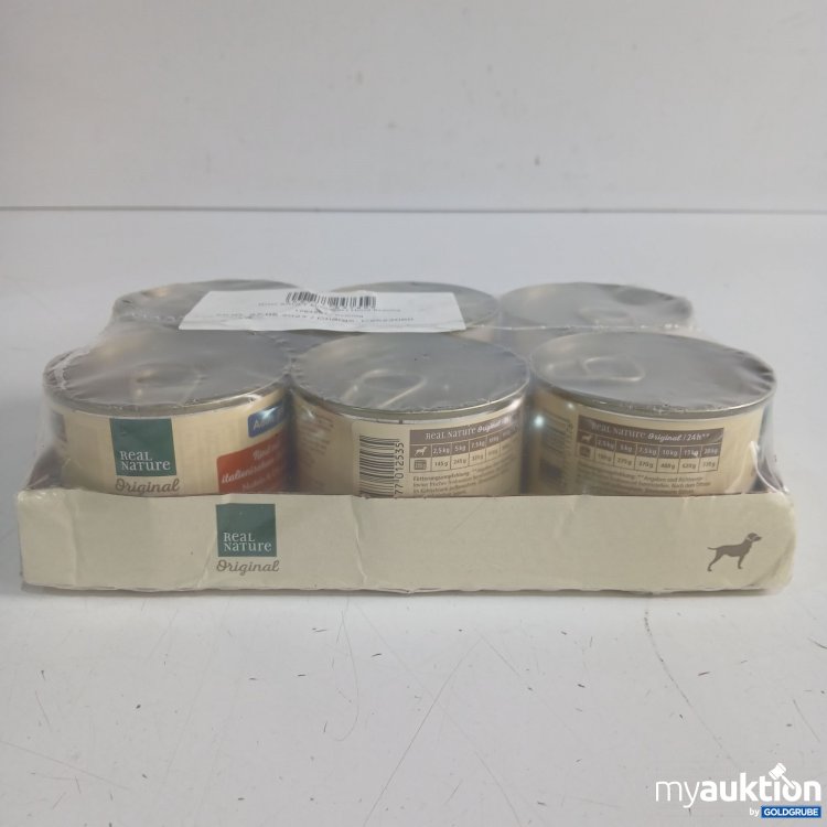 Artikel Nr. 970011: Real Nature Adult Mixpaket Hunde 6x200g 