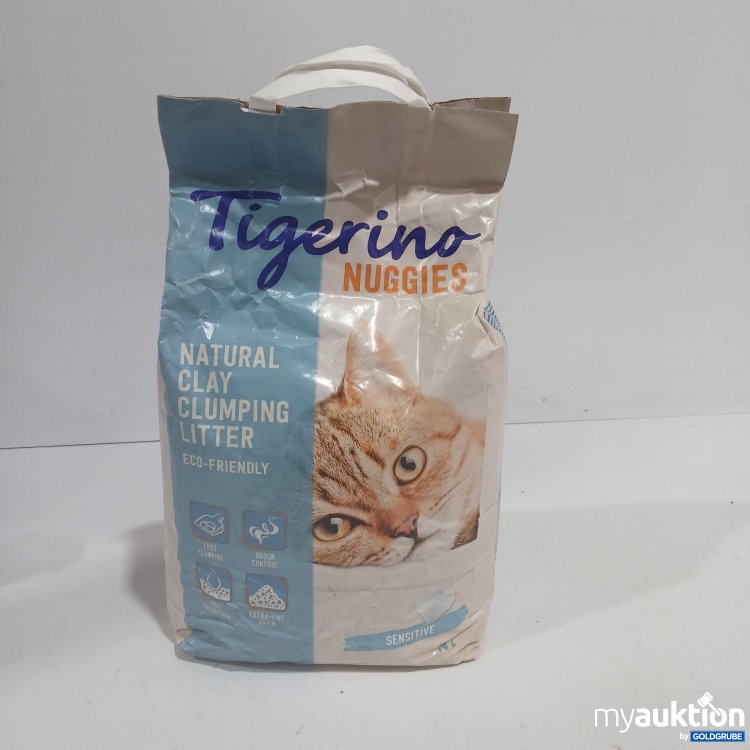 Artikel Nr. 973011: Tigerino Nuggies Natural Clay clumping litter sensitive 14L