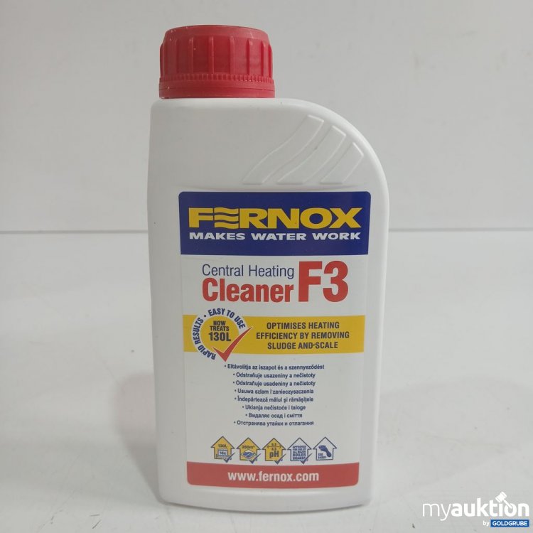 Artikel Nr. 978011 Artikel Nr. 978011: FERNOX Central Heating Cleaner F3 500ml