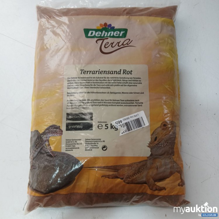 Artikel Nr. 981011 Artikel Nr. 981011: Terra Terrariensand Rot mit Lehmanteil 5Kg