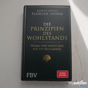 Auktion Moritz Hessel, Florian Homm "Prinzipien des Wohlstands"