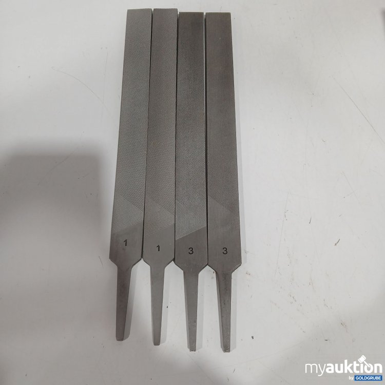Artikel Nr. 524012: Flachstumpffeilen 4Stk