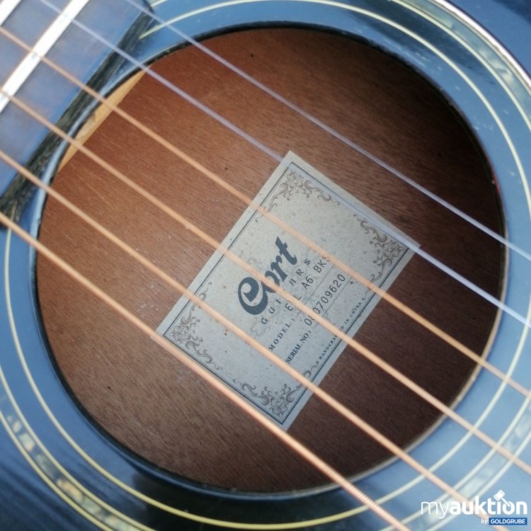 Artikel Nr. 640012: Cort Gitarre EVLA6BKS 