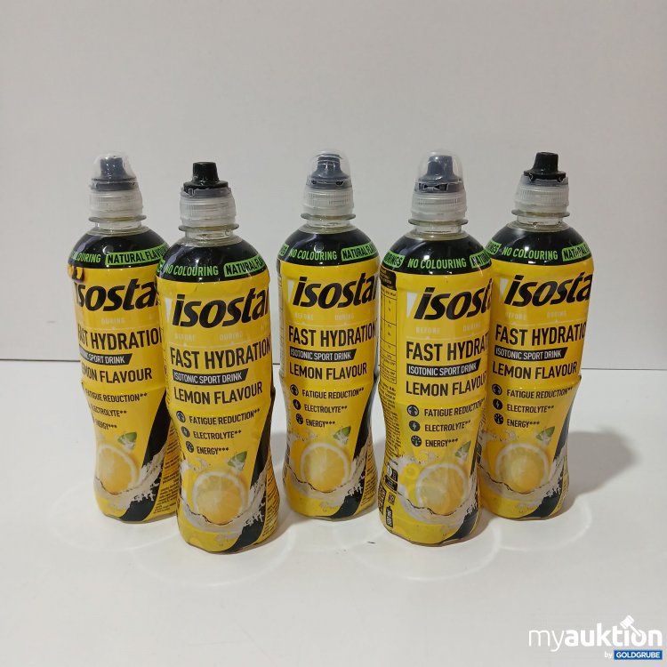 Artikel Nr. 835012: Isostar Fast Hydration Lemon Flavour 5x500ml 