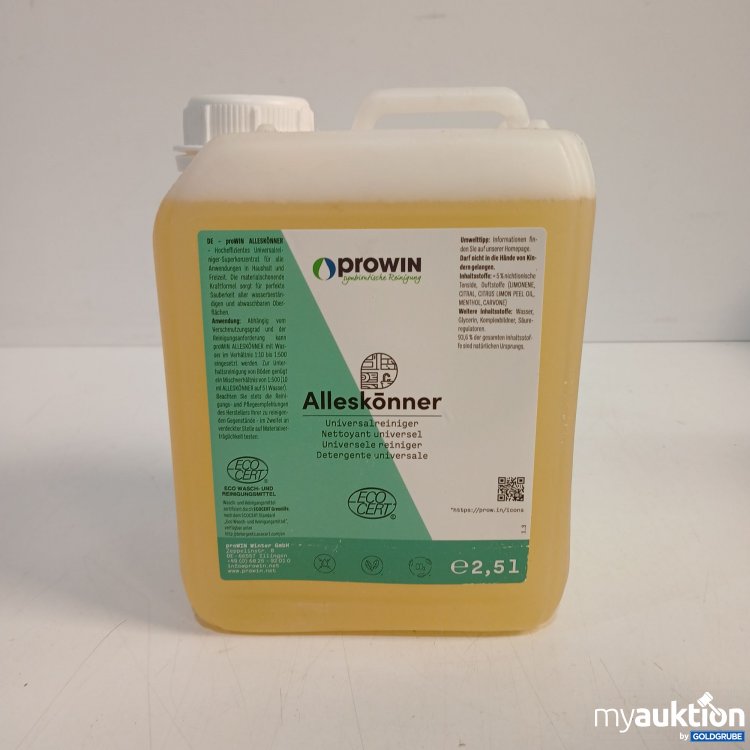 Artikel Nr. 871012: Prowin Alleskönner 2.5l