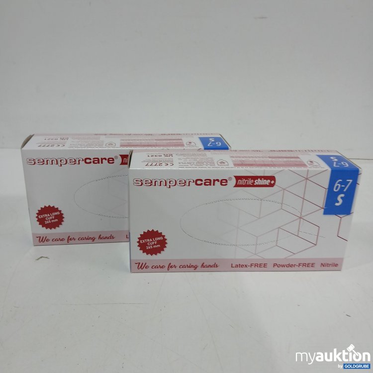 Artikel Nr. 897012: Sempercare nitrile shine+ Einweghandschuhe 