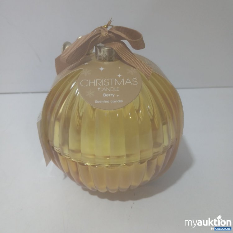 Artikel Nr. 912012 Artikel Nr. 912012: Christmas Candle Berry 150g gold