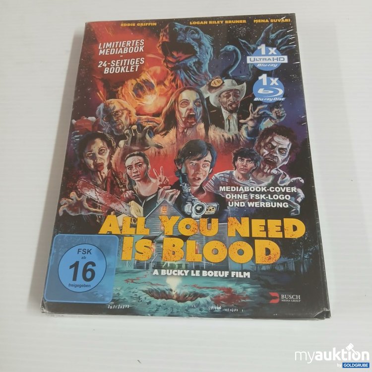 Artikel Nr. 922012: All You Need Is Blood Mediabook