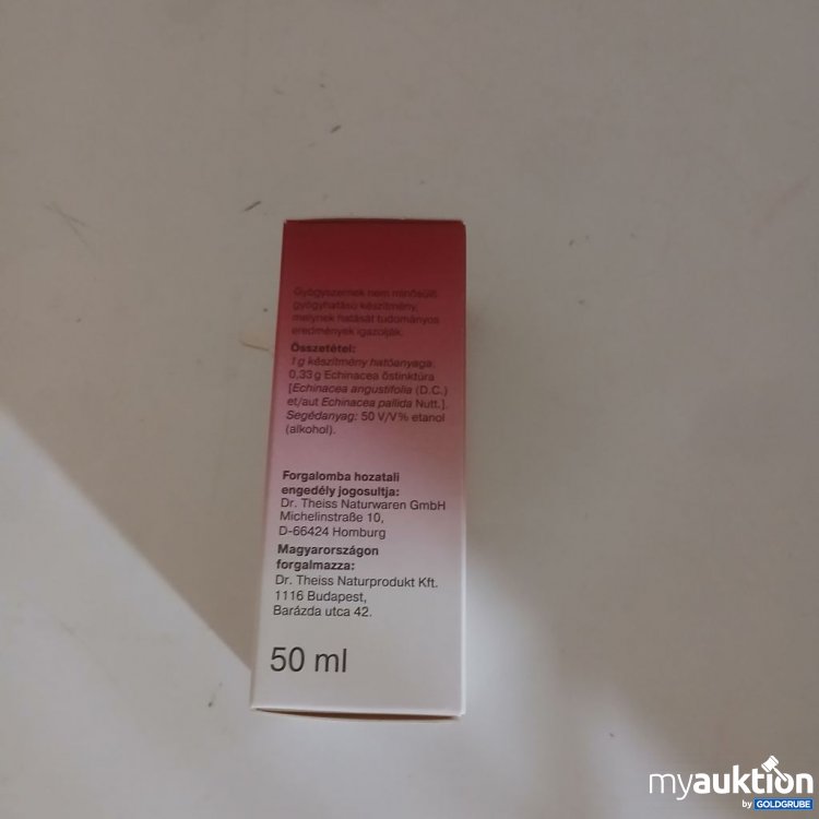 Artikel Nr. 933012 Artikel Nr. 933012: Dr. Theiss Echinacea csepp 50 ml