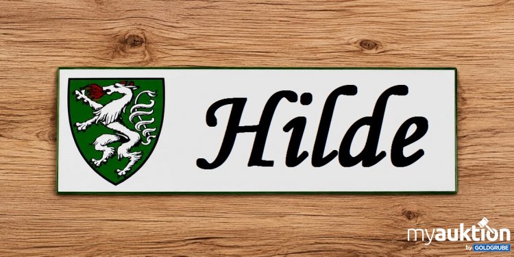 Artikel Nr. 937012: Blechschild 