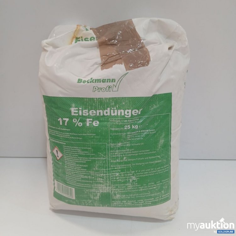 Artikel Nr. 950012: Beckmann Profi Eisendünger 17 % Fe 25 kg
