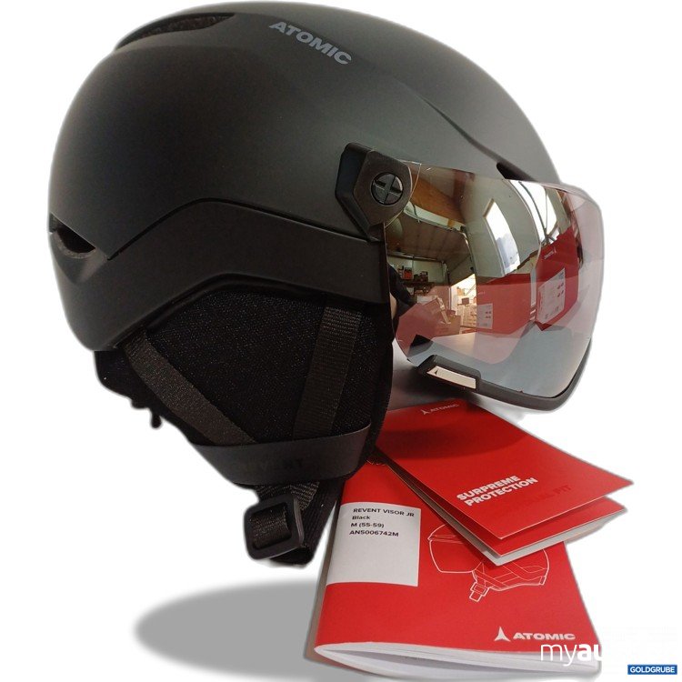 Artikel Nr. 961012: Atomic Skihelm Revent Visor JR black 