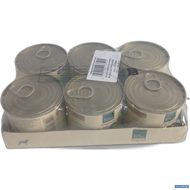 Artikel Nr. 970012: Real nature Adult Kalb, Brokkoli Hundefutter 6x200g 