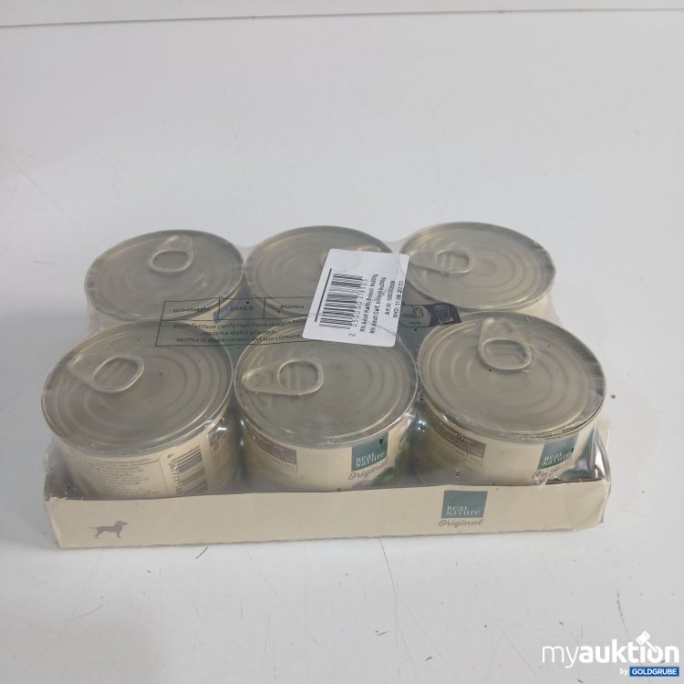 Artikel Nr. 970012: Real nature Adult Kalb, Brokkoli Hundefutter 6x200g 