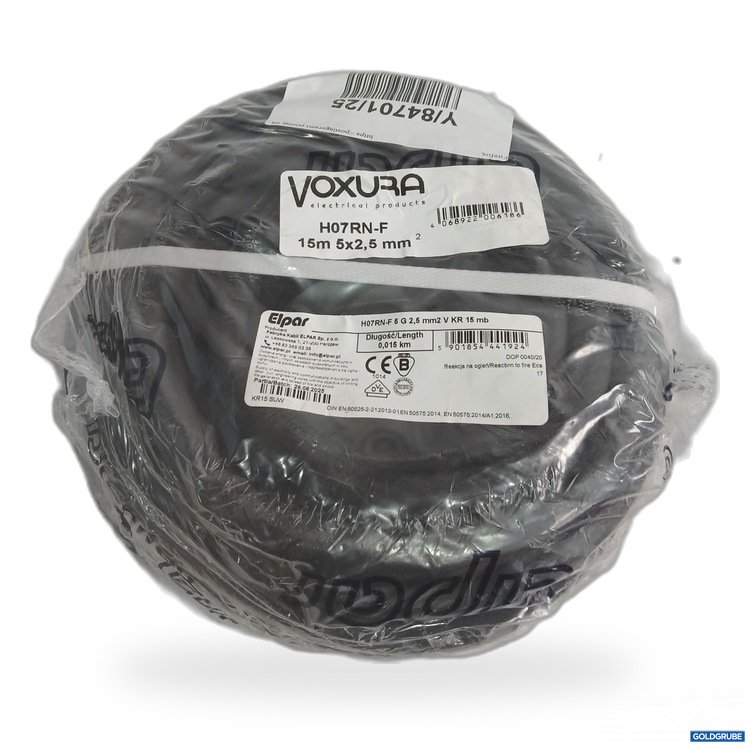 Artikel Nr. 974012 Artikel Nr. 974012: Voxura Elpar Kabel H07RN-F 15m 5x2,5mm²