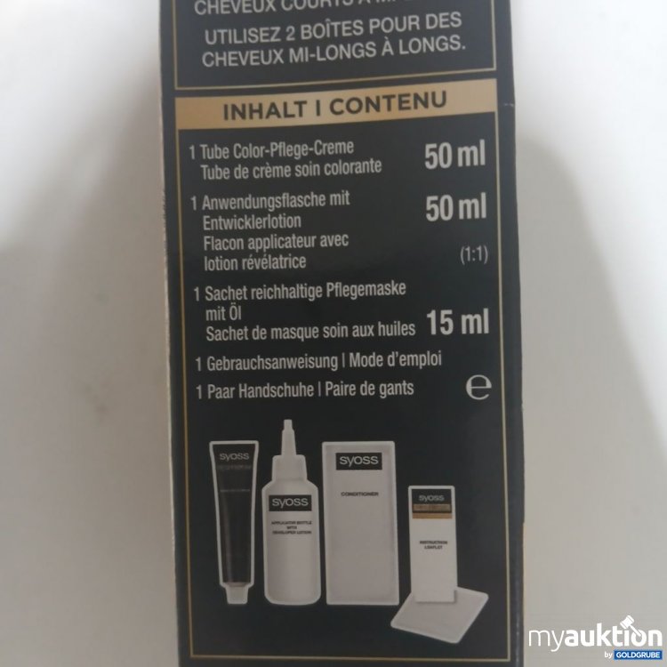 Artikel Nr. 982012: Syoss oleo intense Permanente Ol-Coloration Warmes Kupfer 6-76