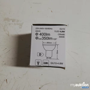 Auktion LED-Spotlampe GU10 4.8W