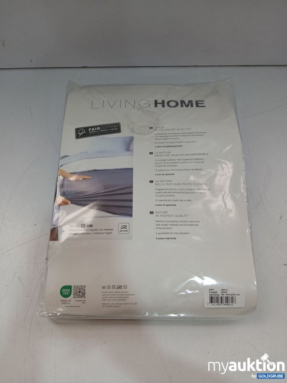 Artikel Nr. 447013 Artikel Nr. 447013: Living Home Leintuch 90-100x200 cm