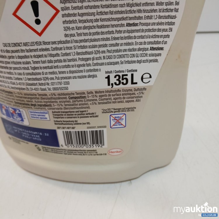 Artikel Nr. 464013: Perwoll Color Waschmittel für Helles 1,35 l