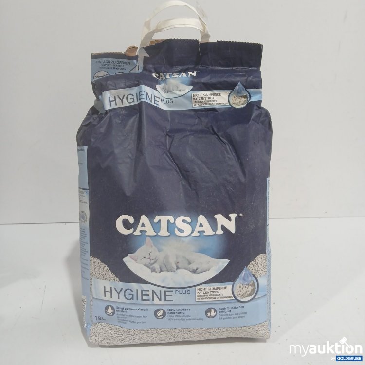 Artikel Nr. 465013: Catsan Hygiene Plus Katzenstreu 18 l
