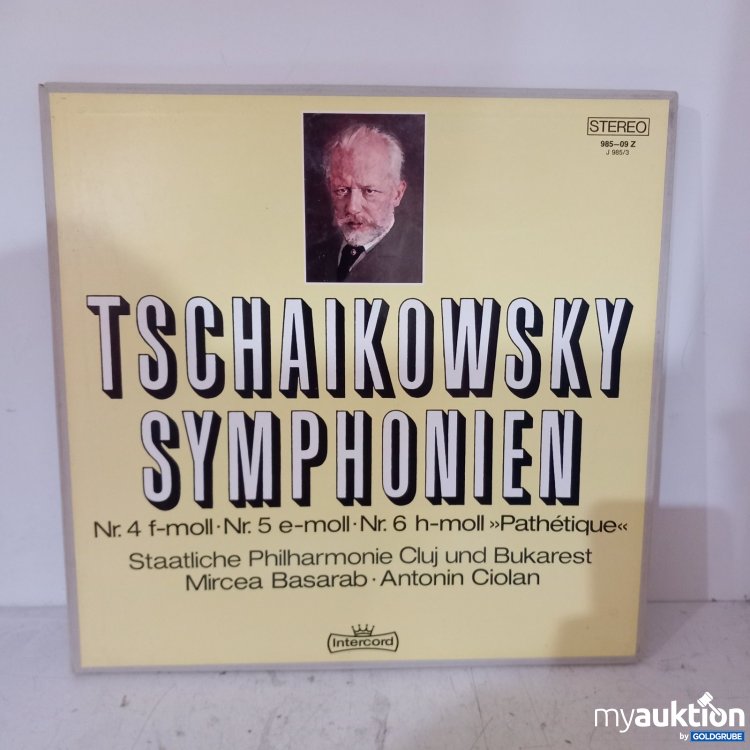 Artikel Nr. 470013 Artikel Nr. 470013: Intercord Schallplatte Tschaikowsky Symphonien Nr. 4, 5, 6