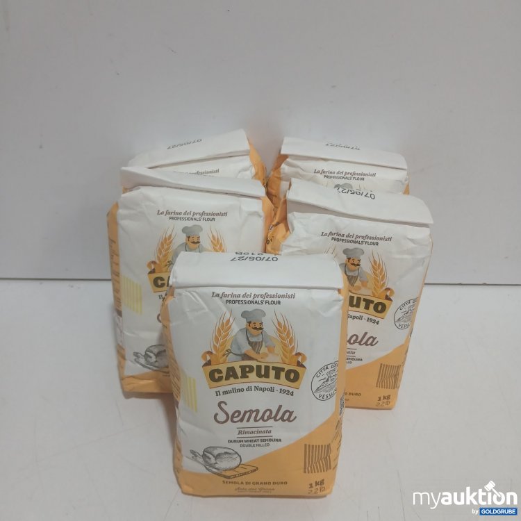 Artikel Nr. 479013 Artikel Nr. 479013: Caputo Semola Hartweizengrieß 5x1 kg