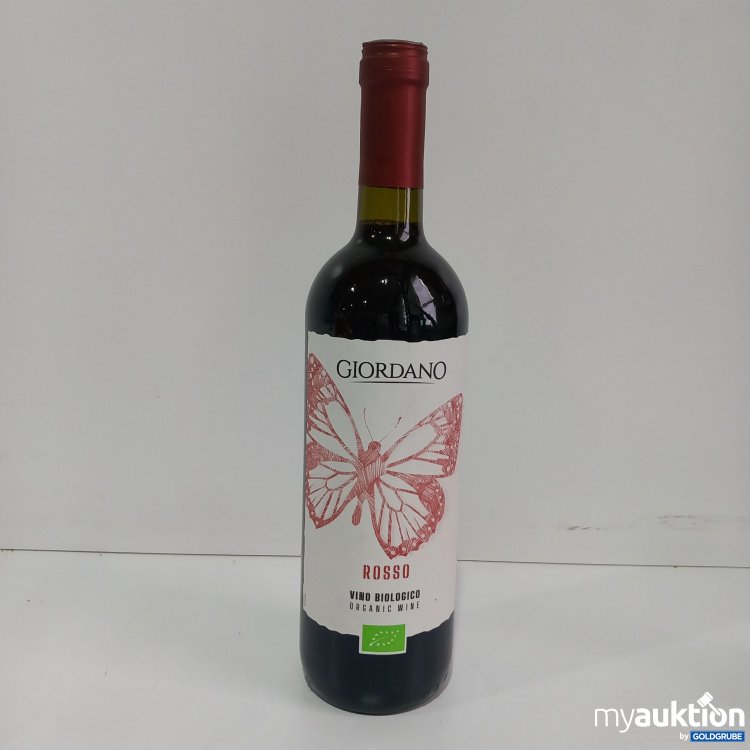 Artikel Nr. 821013 Artikel Nr. 821013: Giordano Rosso Vino Biologico 75cl